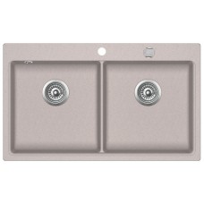 Гранітна мийка AQUASanita Magna SQM200 бежевий 110
