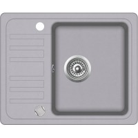 Гранітна мийка AQUASanita Nota SQ102 алюметалік