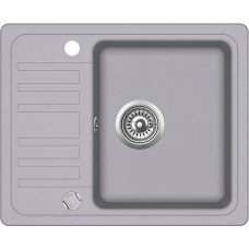 Гранітна мийка AQUASanita Nota SQ102 алюметалік