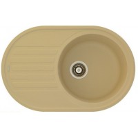 Гранітна мийка Fabiano Arc 77x50 Cream