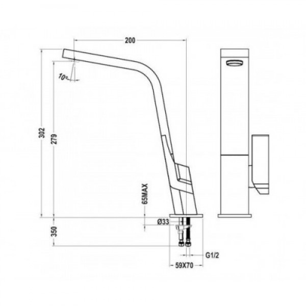 Кухонний змішувач TEKA Icon H IC 915 білий
