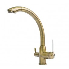 Кухонний змішувач Fabiano FKM 31.2 Brass Antique