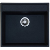 Гранітна мийка Fabiano Quadro 56x51 Antracit