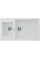Гранітна мийка Fabiano Quadro 86x50х15 Alpine White