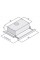Витяжка Fabiano Slim 60 Lux White Glass