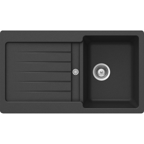 Гранітна мийка Schock Typos D100 Onyx-10