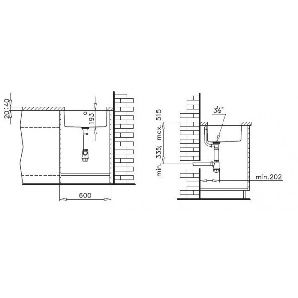 Кухонна мийка Teka BE Linea 50.40 R15 полірована