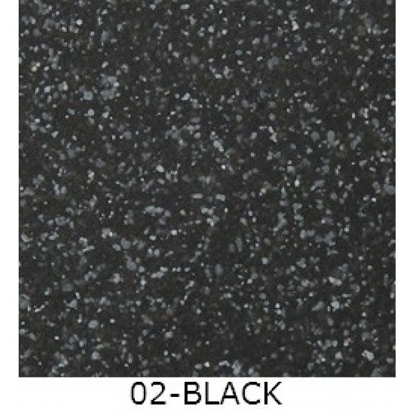 Гранітна мийка Marmorin Bario 600х500 black 02