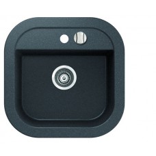 Гранітна мийка Marmorin Laver 500х500 black 02