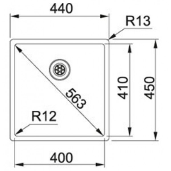 Кухонна мийка Franke BOX BXX 210/110-40