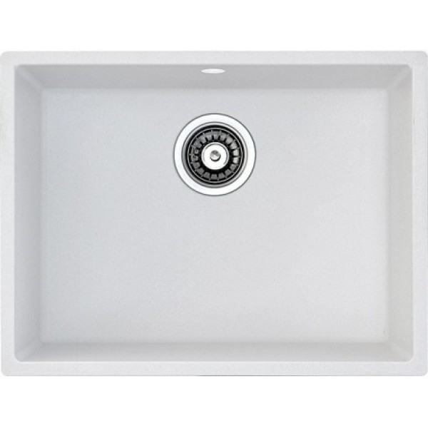 Гранітна мийка Fabiano Quadro 53x46 Alpine White