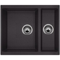Гранітна мийка Fabiano Quadro 56x46x15 Antracit