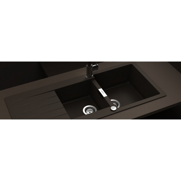 Гранітна мийка Schock Signus D200 bronze 87