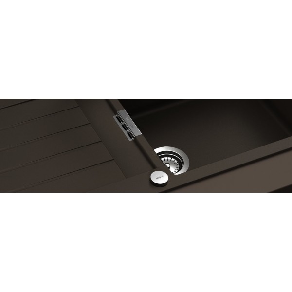 Гранітна мийка Schock Signus D100 L bronze 87