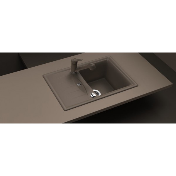 Гранітна мийка Schock Genius D100 S Onyx-10