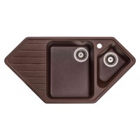 Гранітна мийка GRANADO Ibiza marron