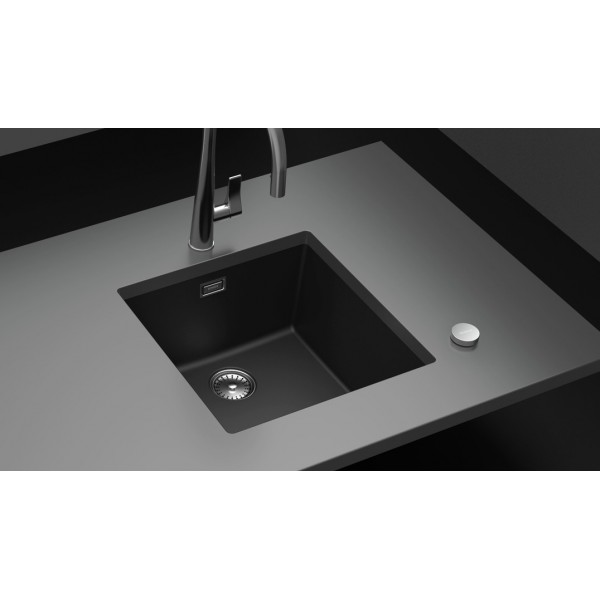 Гранітна мийка Schock Greenwich N100 carbonium 90