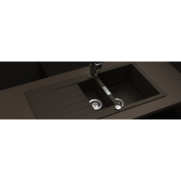 Гранітна мийка Schock Signus D150 bronze 87