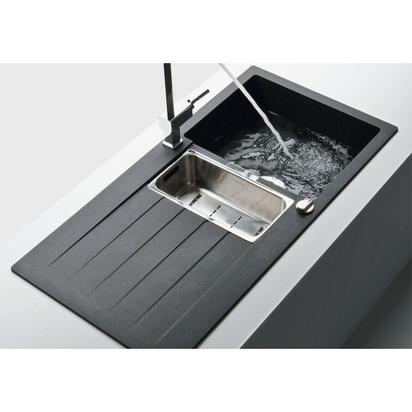 Гранітна мийка Schock Signus D150 carbonium 90