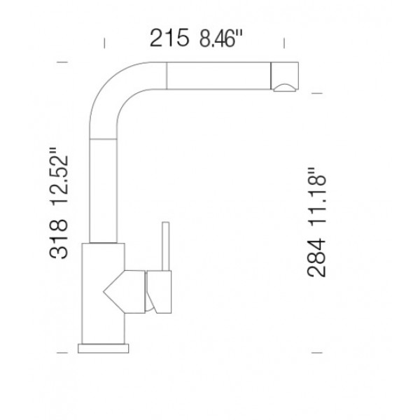 Змішувач кухонний SCHOCK SC300 Basalt-41 (59700041)