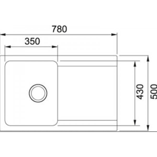 Кухонна мийка Franke OID 611-78 сахара