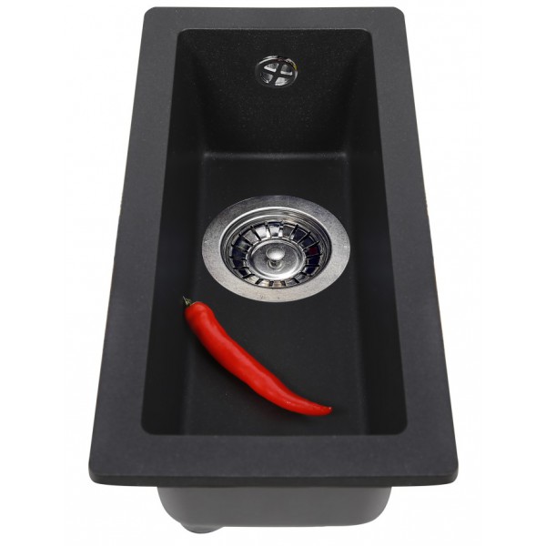 Кухонна мийка Perfelli ESTO PGE 101-22 BLACK METALLIC