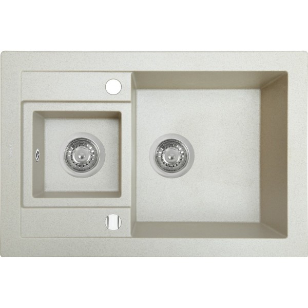 Кухонна мийка Perfelli GRANZE PGG 506-67 LIGHT BEIGE