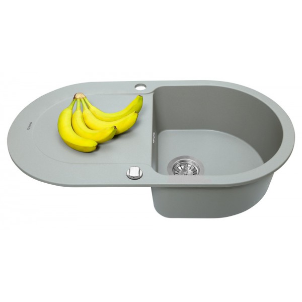 Кухонна мийка Perfelli IZETTA OGI 1141-78 GREY METALLIC