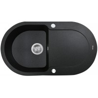 Кухонна мийка Perfelli IZETTA OGI 1141-78 BLACK METALLIC