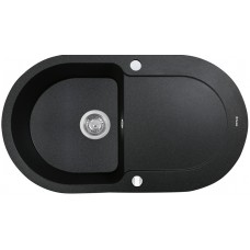 Кухонна мийка Perfelli IZETTA OGI 1141-78 BLACK METALLIC