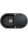 Кухонна мийка Perfelli IZETTA OGI 1141-78 BLACK METALLIC