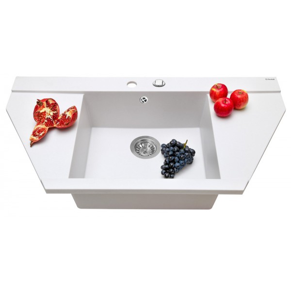 Кухонна мийка Perfelli MAJESTIC TGM 125-96 WHITE