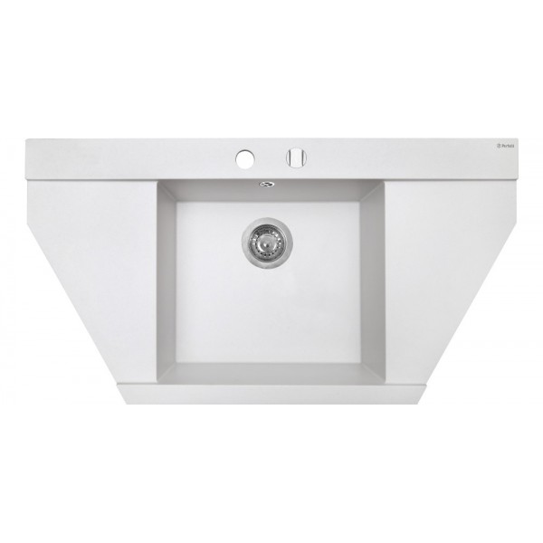 Кухонна мийка Perfelli MAJESTIC TGM 125-96 WHITE