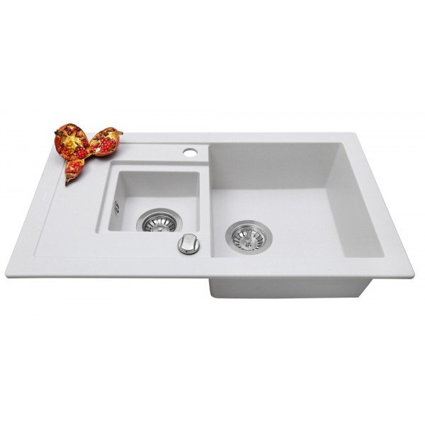 Кухонна мийка Perfelli PIERRA PGP 536-78 WHITE