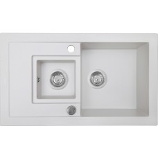 Кухонна мийка Perfelli PIERRA PGP 536-78 WHITE