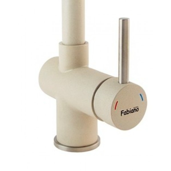 Кухонний змішувач Fabiano FKM 46P SS Cream