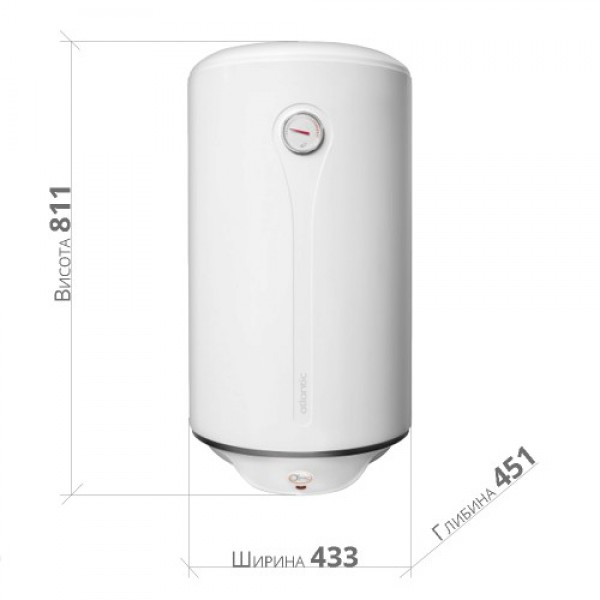 Бойлер Atlantic O`ProP VM 080 D400S (1500W)