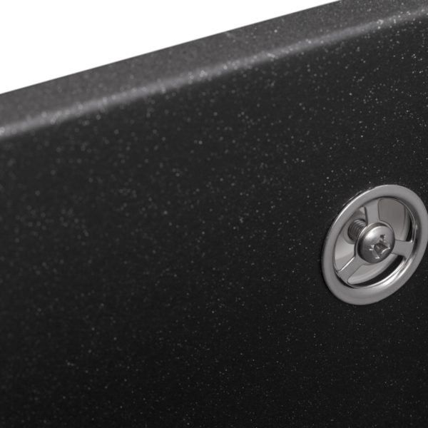 Гранітна мийка GRANADO Under top black shine