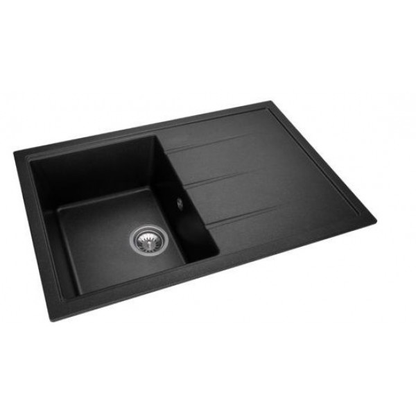 Гранітна мийка GRANADO Toledo black shine