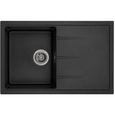 Гранітна мийка GRANADO Toledo black shine