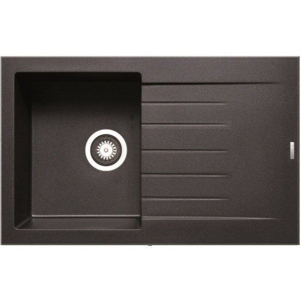 Гранітна мийка Fabiano Classic 78x50 Espresso