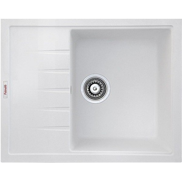 Гранітна мийка Fabiano Classic 62х50 Alpine White