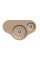 Гранітна мийка Fabiano Arc 94х58х15 Beige