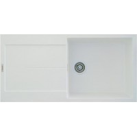 Гранітна мийка Fabiano Classic 100х50 Alpine White