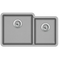 Гранітна мийка AQUASanita Arca SQA230L аргент