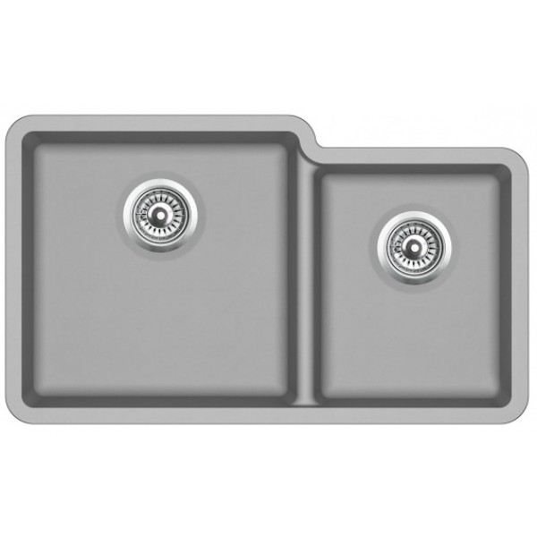 Гранітна мийка AQUASanita Arca SQA230L аргент
