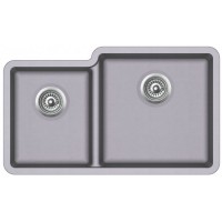 Гранітна мийка AQUASanita Arca SQA230R алюметалік