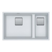 Гранітна мийка Franke KNG 120 білий