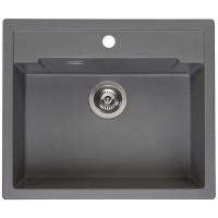 Гранітна мийка REGINOX AMSTERDAM 54 Grey silvery-13