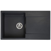 Гранітна мийка REGINOX AMSTERDAM 10 Black silvery-14